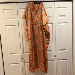 Floral Kimono Dress/Caftan